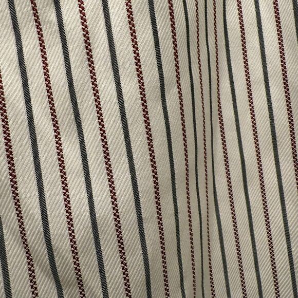 Boss Hugo Boss Tailored Striped Button Front Shirt Size 16.5 - Picture 2 of 9